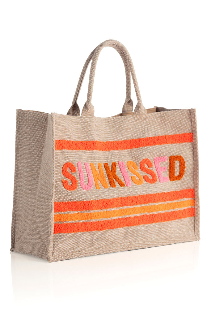 SUNKISSED BEACH TOTE - NATURAL - 01-BK-007NA