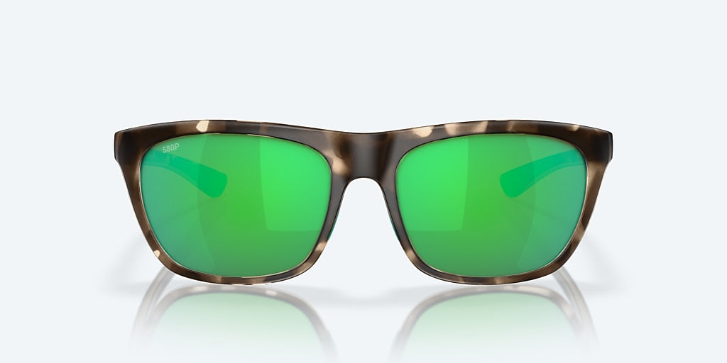 CHEECA 249 - MATTE SHADOW TORTOISE / GREEN MIRROR 580P - 6S9005-0857