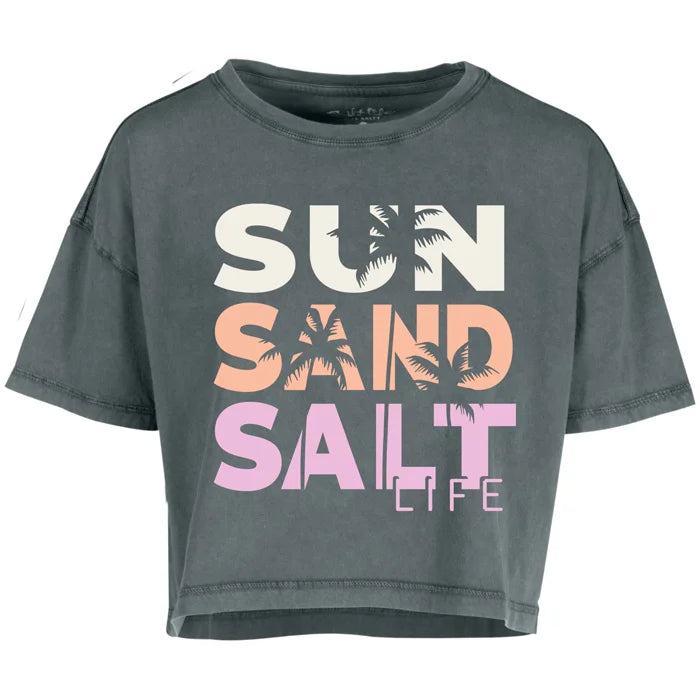 SUN SAND SALT CROP BOYFRIEND - SLJ10892