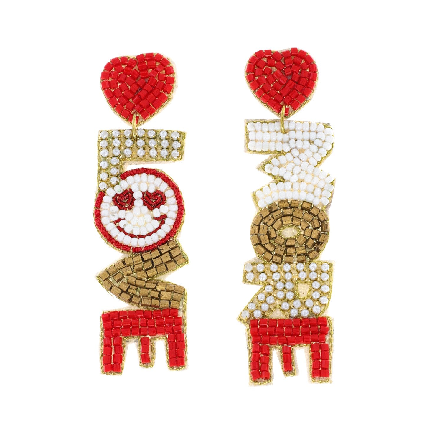 EARRINGS LOVE MORE - E11148