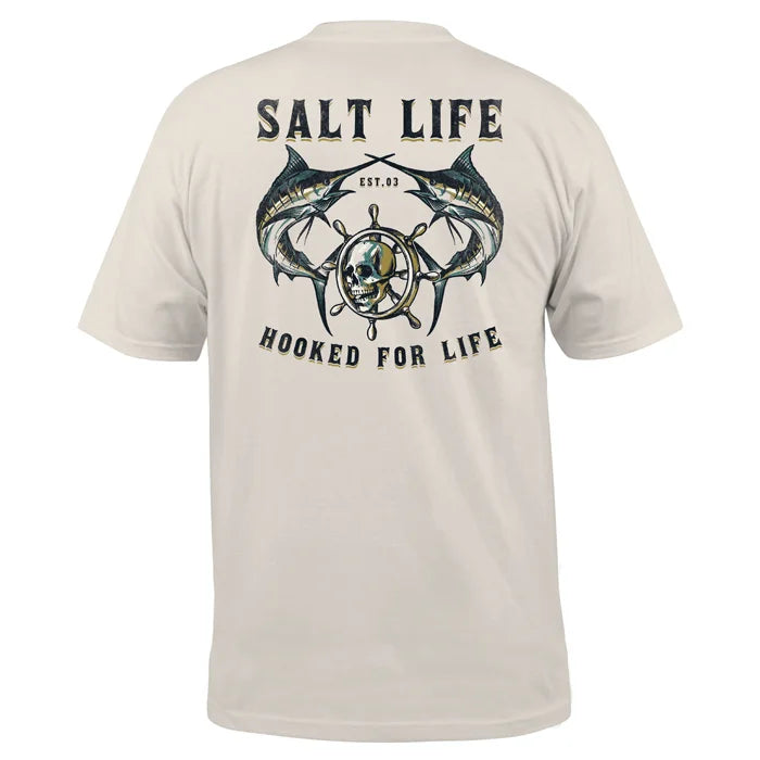 HOOKED FOR LIFE SS TEE - SLM11142