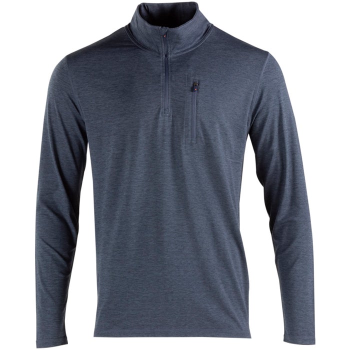 STAMINA HALF-ZIP LONG SLEEVE TEE - SLM6249