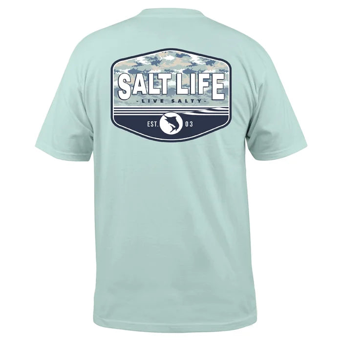 AQUATIC JOURNEY FADE SS TEE - SLM11155