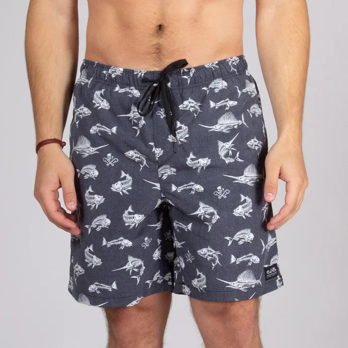 FISH N BONES SWIM SHORTS - SLM4068