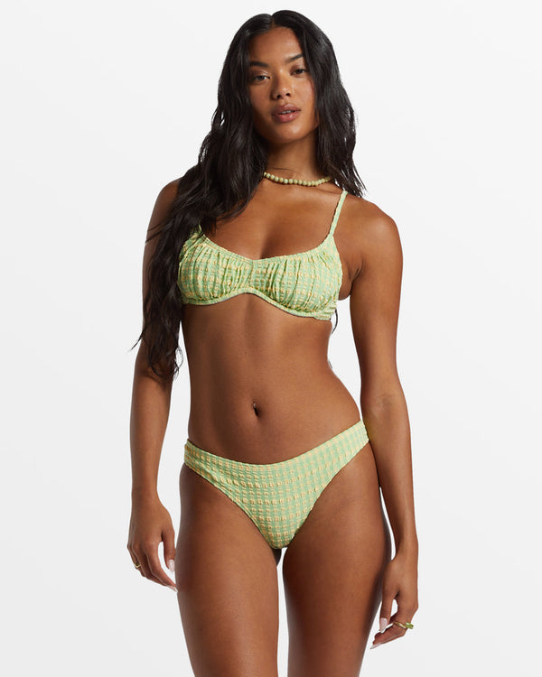 WAVE CHECK BLISS BRALETTE - ABJX301014