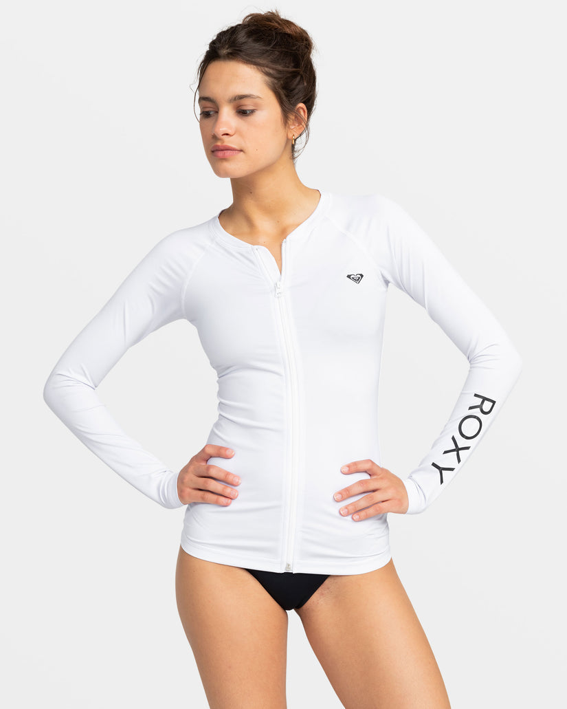 NEW ESSENTIALS LS ZIPPED LYCRA - ERJWR03696