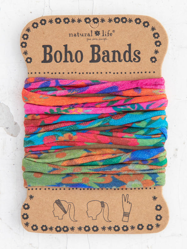 3-PACK BOHO BANDS HAIR TIES - HDBN000018