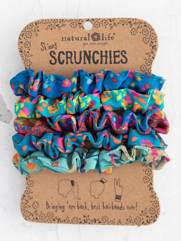 MIXED PRINT SCRUNCHIES - HDBN000019