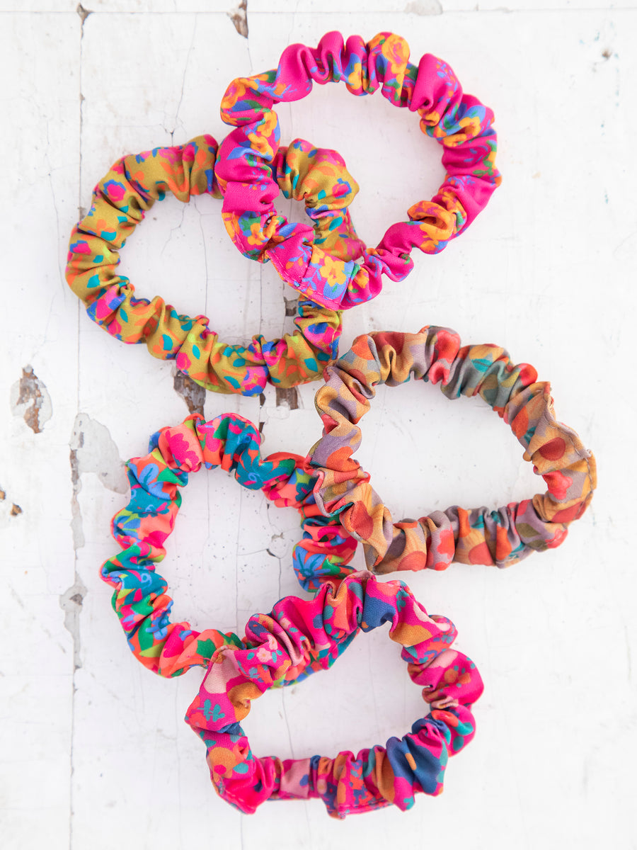 MIXED PRINT SCRUNCHIES - HDBN000020