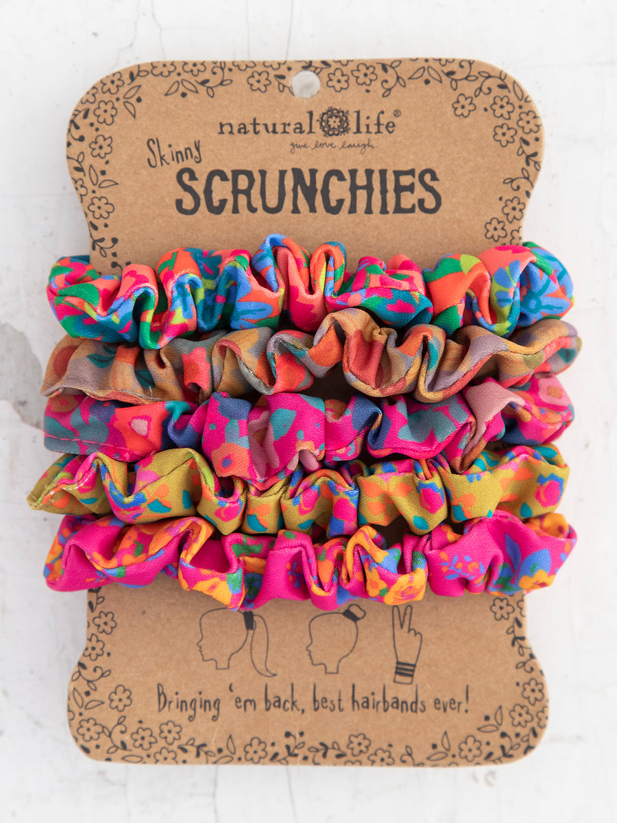 MIXED PRINT SCRUNCHIES - HDBN000020