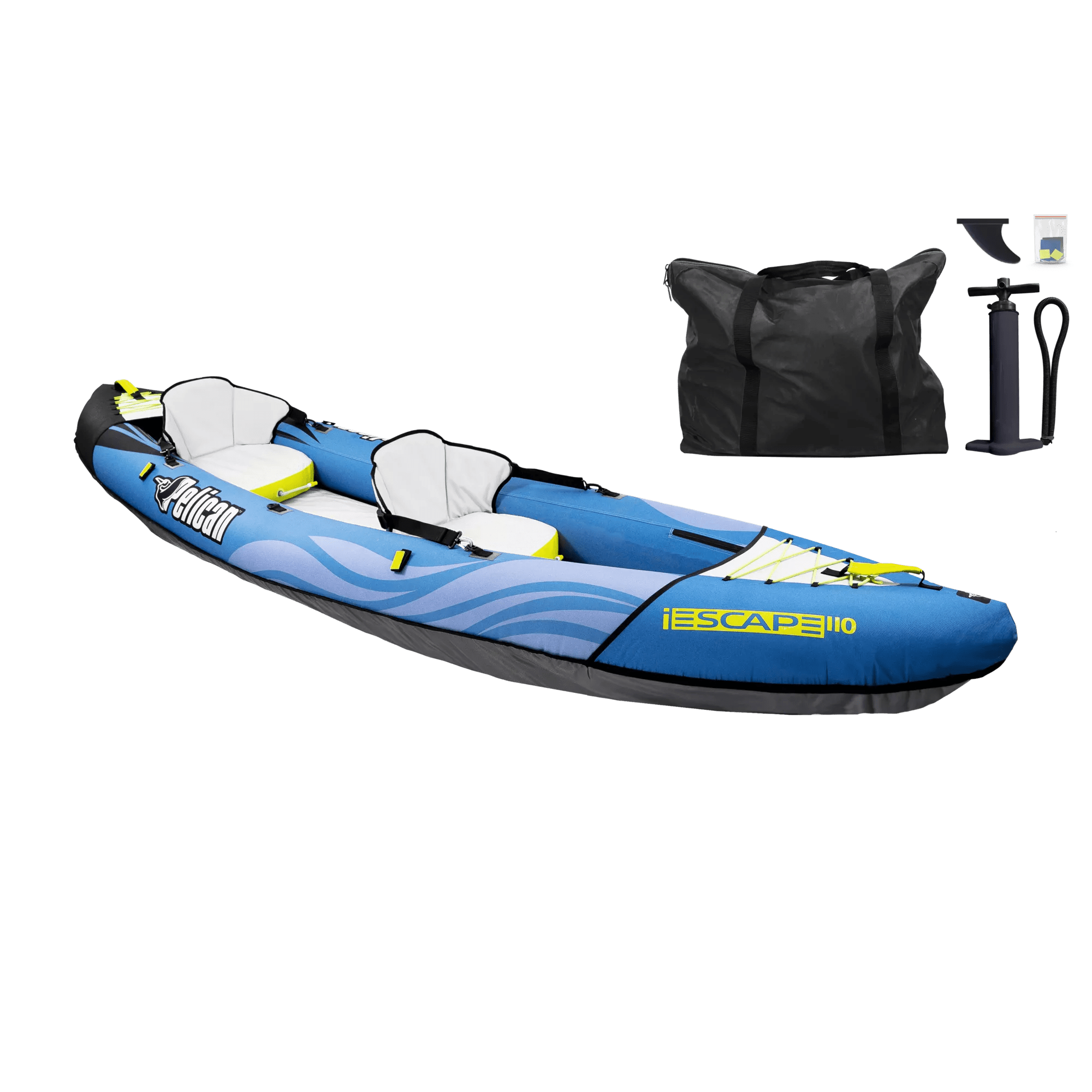 iESCAPE 110 Convertible Inflatable Tandem Kayak - MMG11P104