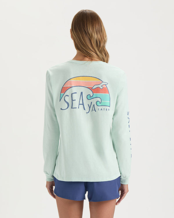 W LONG SLEEVE TEE - SLJ11184