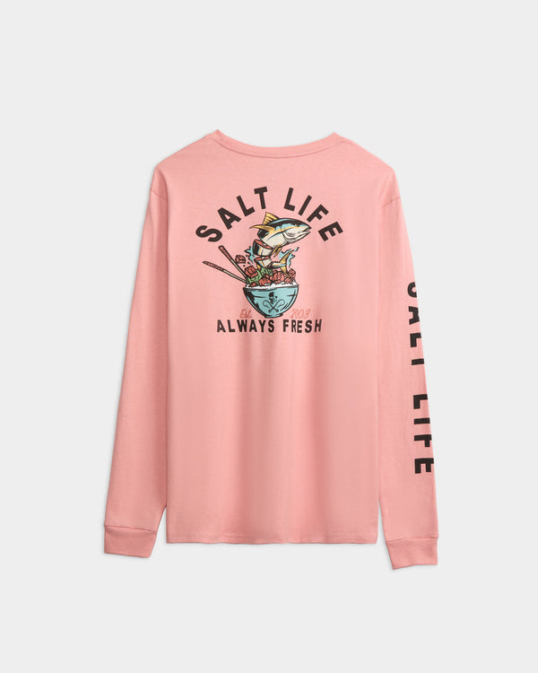 MEN'S PCKT LS TEE - SLM11397