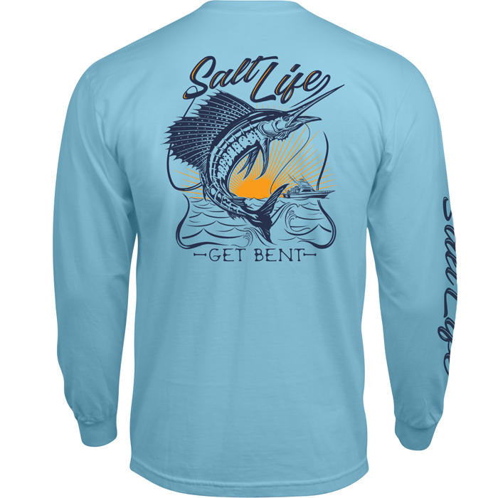 MENS GOLDEN HOUR LONG SLEEVE TEE - SLM10986