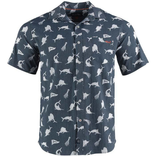 THE SLAM ALLOVER PRINT SS WOVEN SHIRT - SLM30240