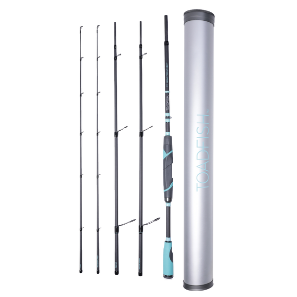 TRAVEL SPINNING ROD - 7.2'' 5PCS - TF8011