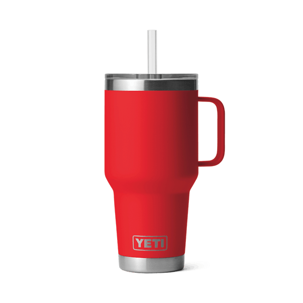 RAMBLER 35 OZ STRAW MUG RESCUE RED - YRMSTR35RR