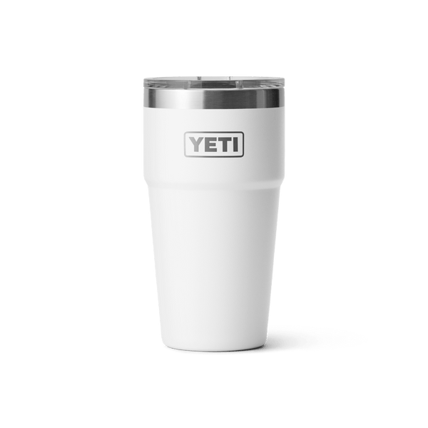 RAMBLER 20 OZ TUMBLER STACKABLE WHITE - YRTSTK20W