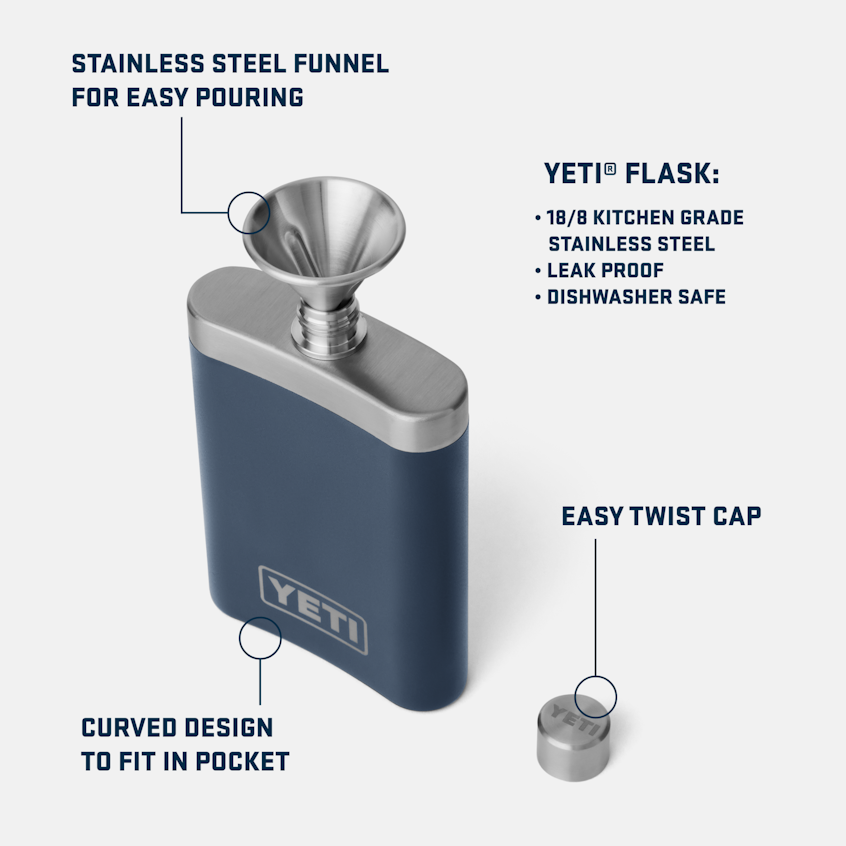 YETI FLASK RESCUE RED - YFLASKRR