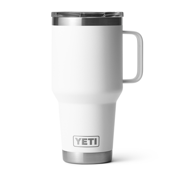 RAMBLER 30 OZ TRAVEL MUG WHITE - YRAMTM30W
