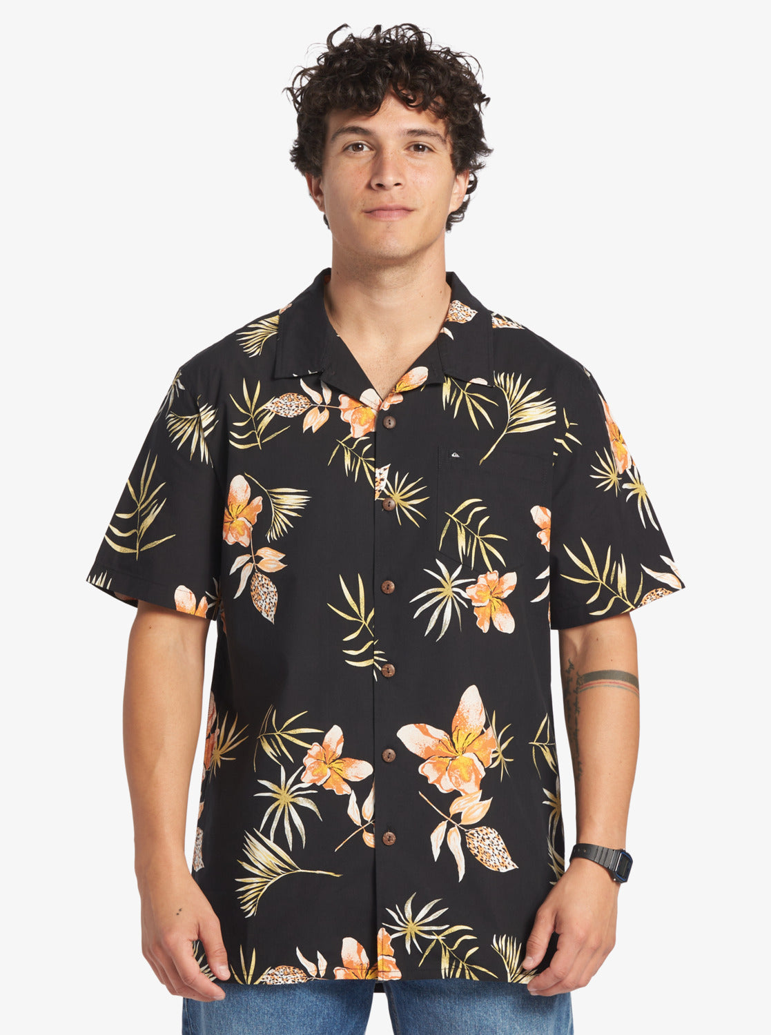 TROPICAL FLORAL SHIRT - AQYWT03297