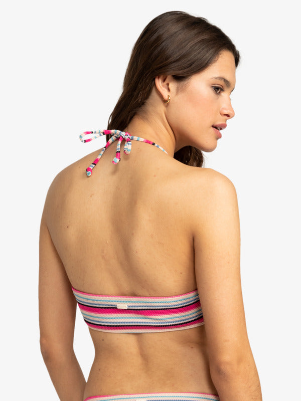 PARAISO STRIPE BANDEAU TOP - ERJX305308