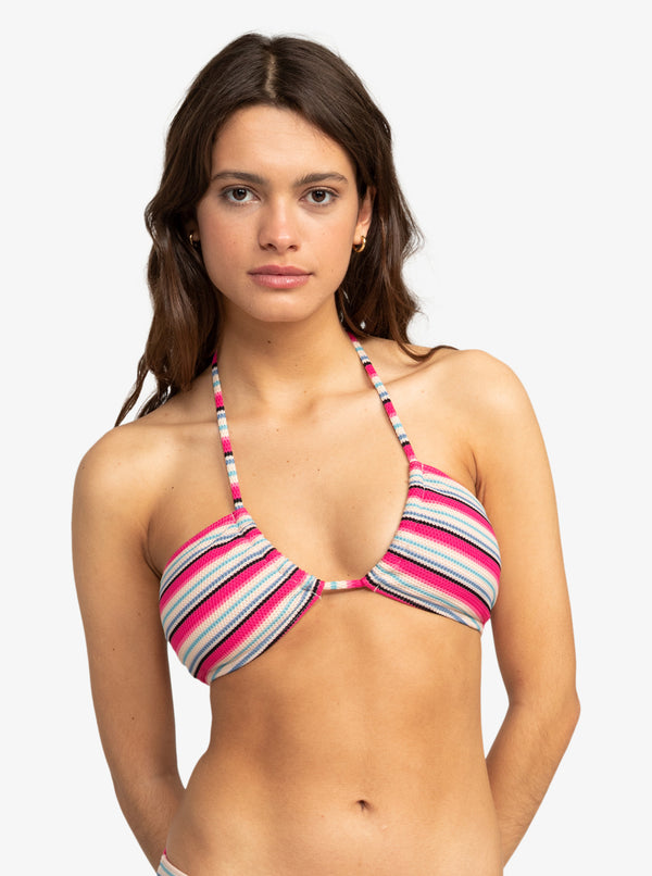 PARAISO STRIPE BANDEAU TOP - ERJX305308