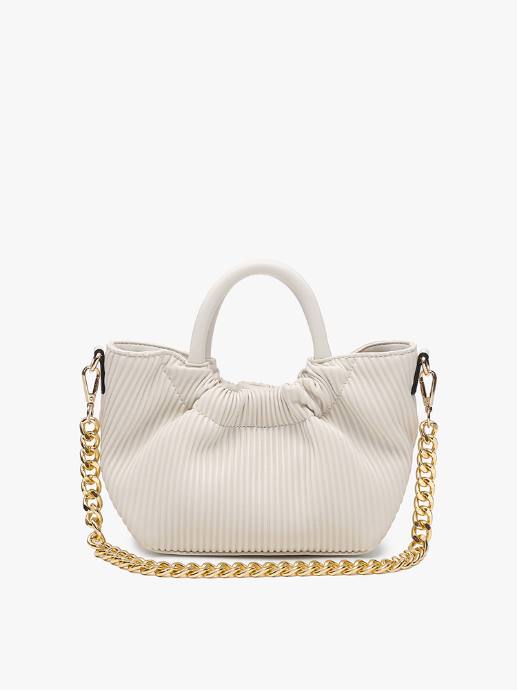 VALENCY PLEATED SATCHEL - EH2448