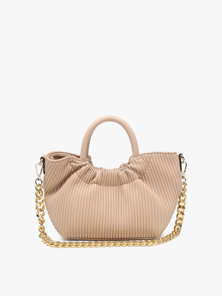 VALENCY PLEATED SATCHEL - EH2448