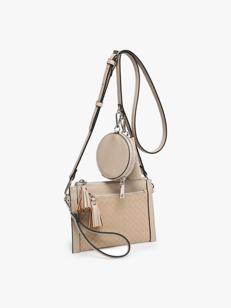 MIRABEL CROSSBODY BAG WITH COIN POUCH AND WALLET - WL2083