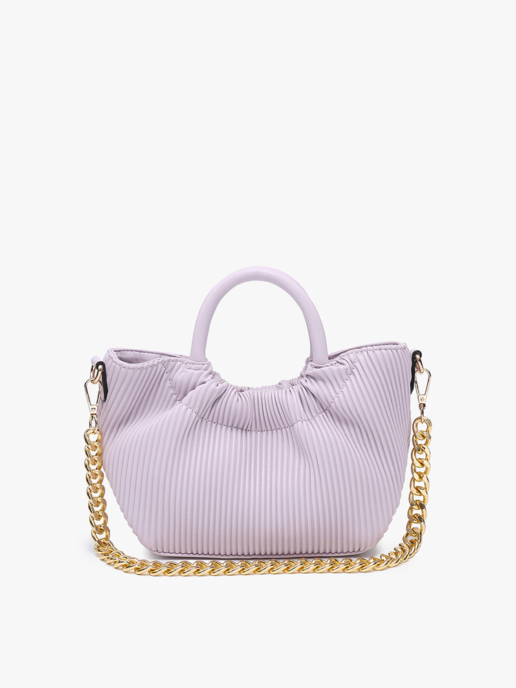 VALENCY PLEATED SATCHEL - EH2448