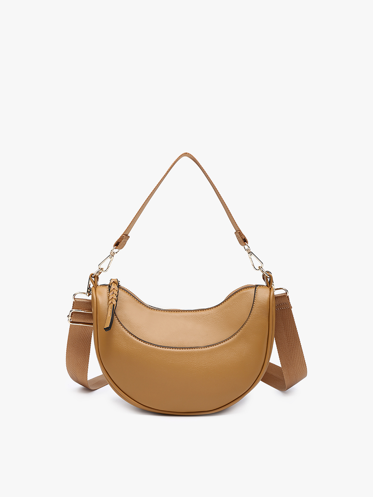 MONICA HALF-MOON CROSSBODY - M2467