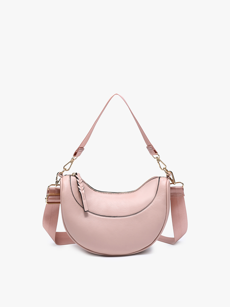 MONICA HALF-MOON CROSSBODY - M2467