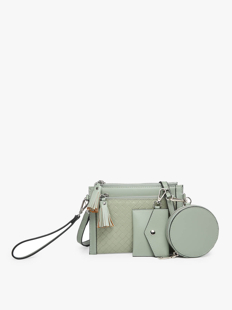 MIRABEL CROSSBODY BAG WITH COIN POUCH AND WALLET - WL2083