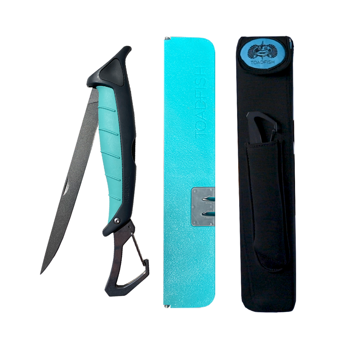 7'' FILET KNIFE + FOLDING CUTTING BOARD + NEOPRENE CASE - TF1069