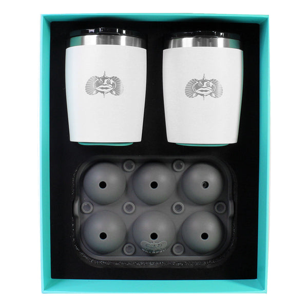 ROCKS TUMBLER W/ ICEBALL TRAY - TF1119