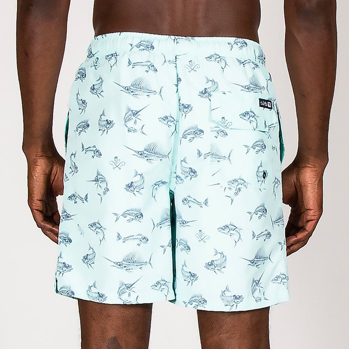 FISH N BONES SWIM SHORTS - SLM4068