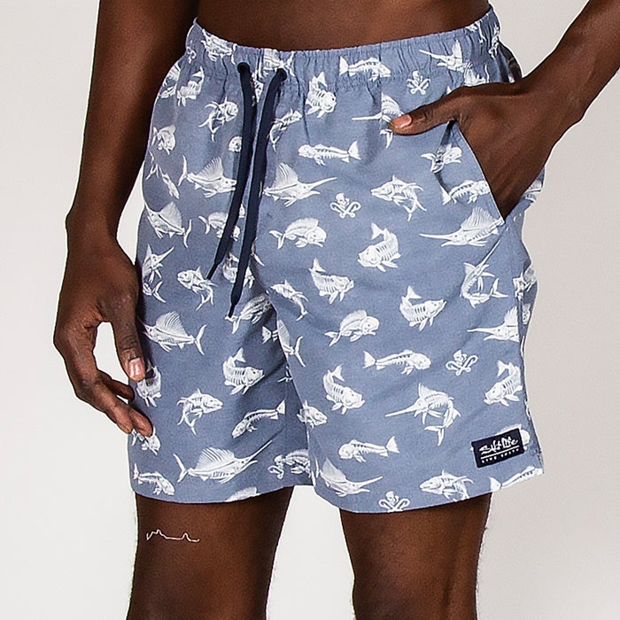 FISH N BONES SWIM SHORTS - SLM4068