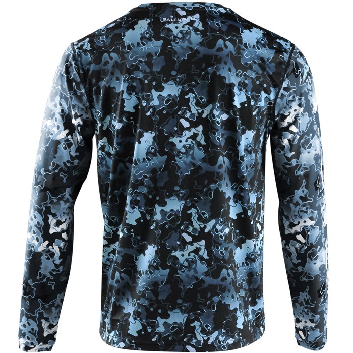 LIQUID DEPTH LONG SLEEVE SWIM TEE - SLM6273