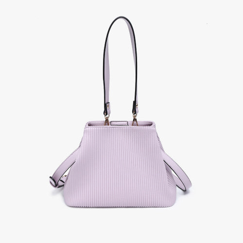 DOVE PLEATED SATCHEL - EH2460