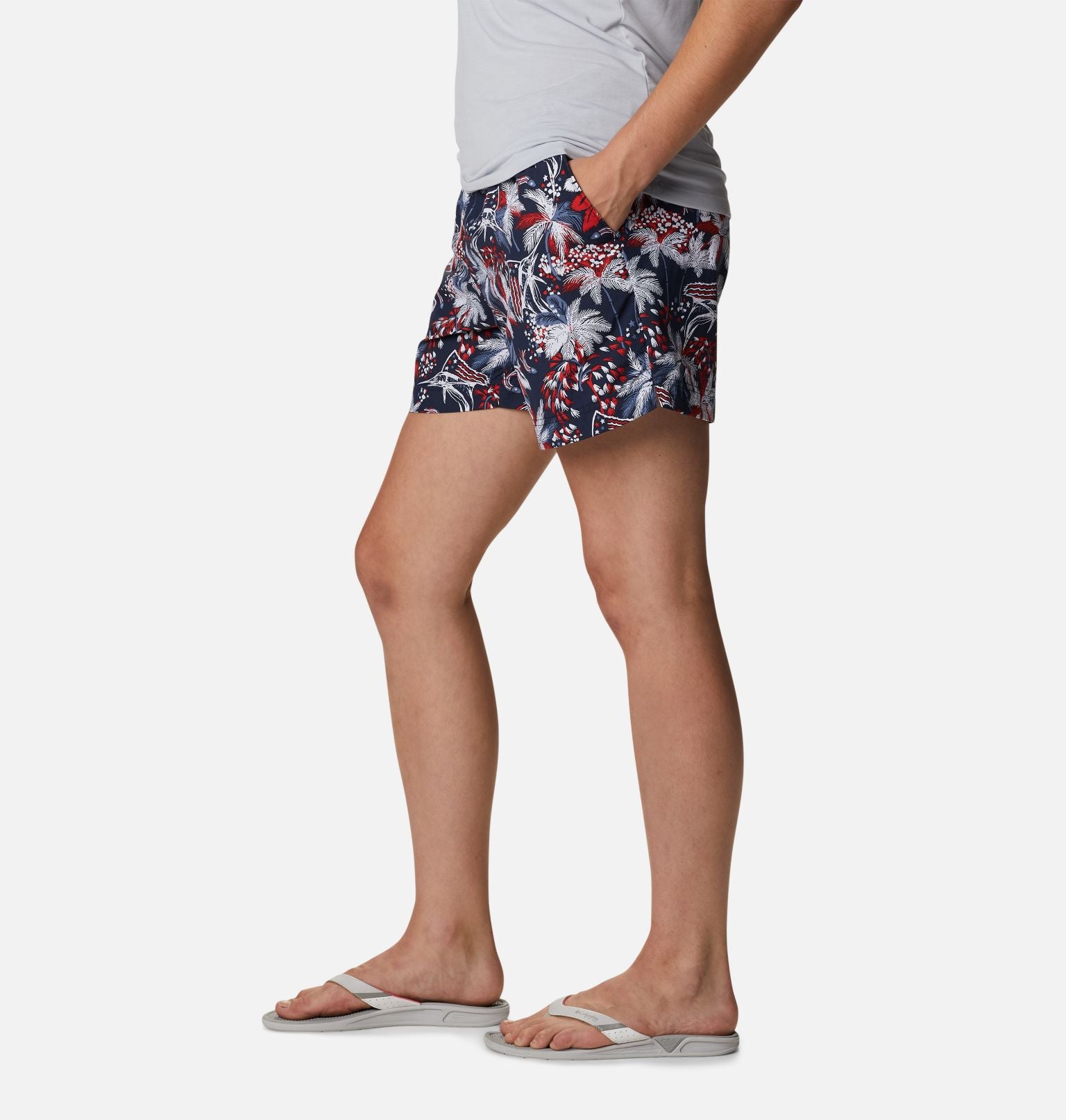 WOMEN'S 5-IN SUPER BACKCAST PRINTED SHORTS - 1881161-5