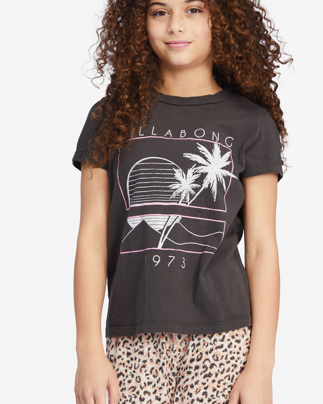 Girls' On The Horizon Graphic Boyfriend T-Shirt - ABGZT00334