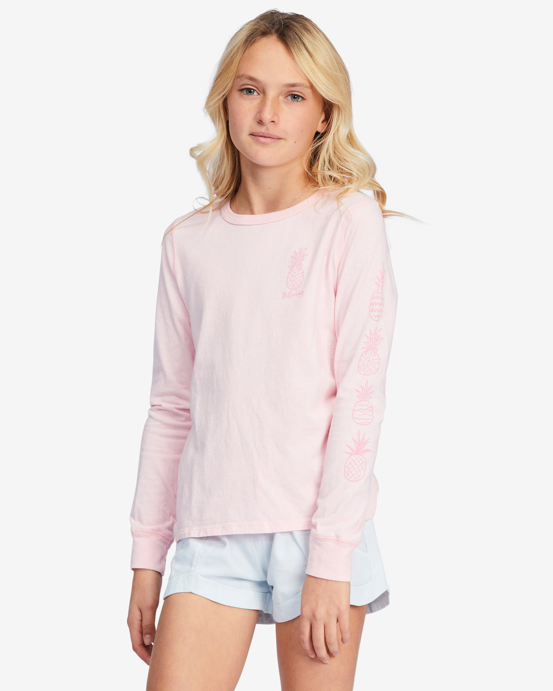 Girls' Sweet And Tart Long Sleeve Graphic Boyfriend T-Shirt - ABGZT00339