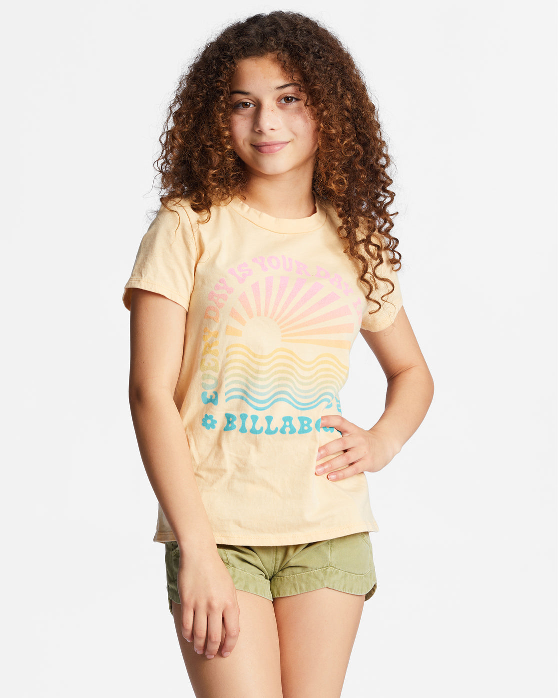 GIRLS YOUR DAY IN THE SUN OVERSIZED TEE - ABGZT00357