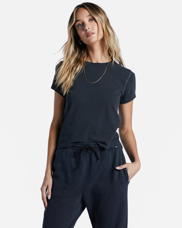 WOMENS BETTER THAN BASIC TEE - ABJKT00396