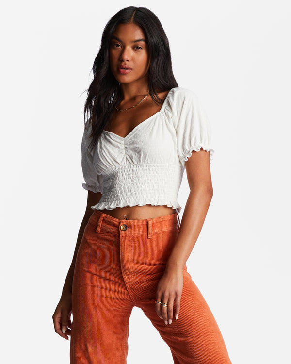 Love Song Puff Sleeve Top - ABJKT00441