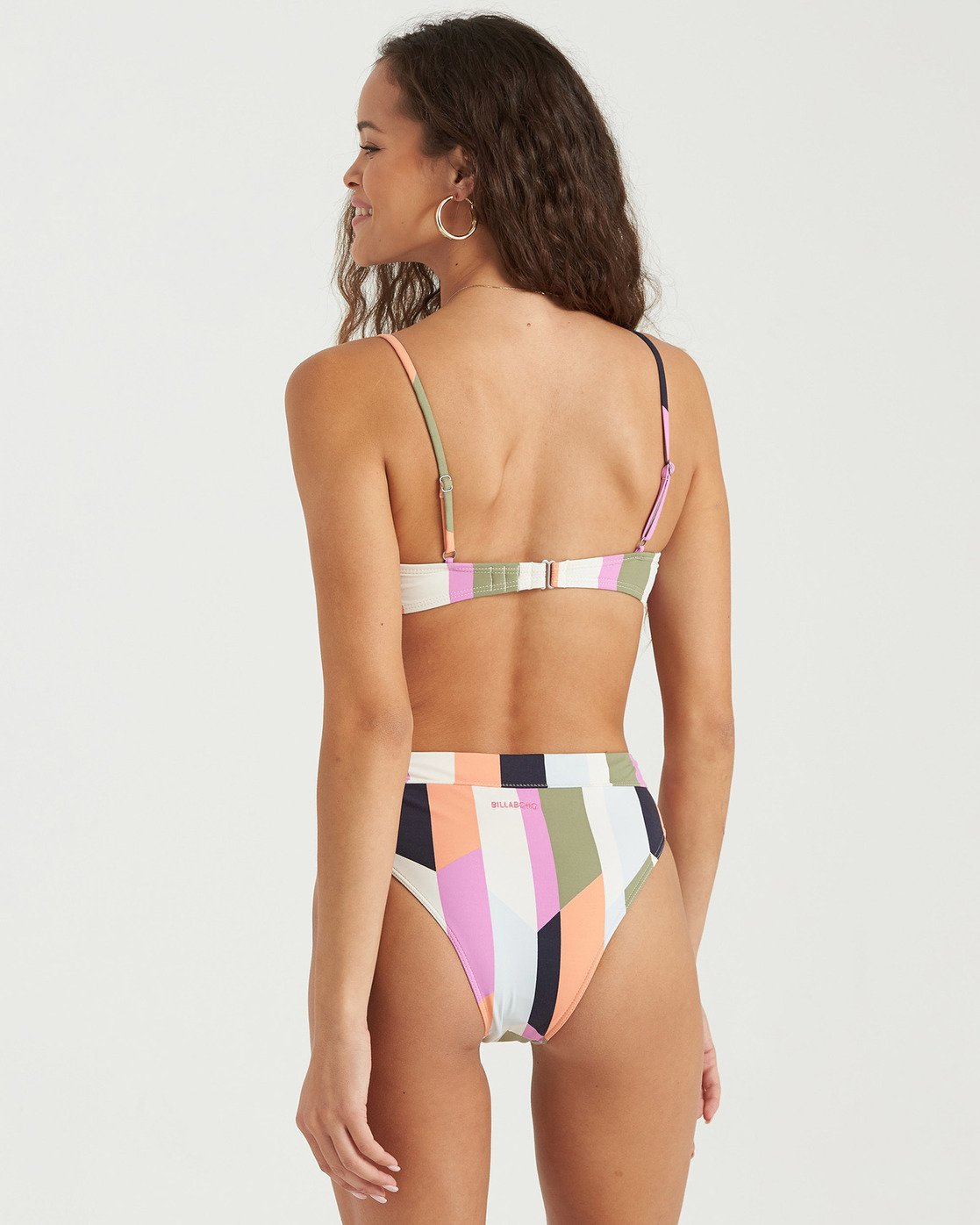 Slow Roller Rise Bikini Bottom - XB093BSL